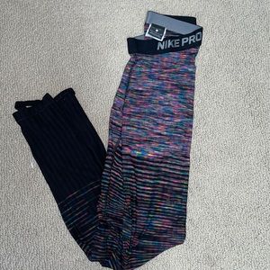 Nike hyperwarm reflective leggings